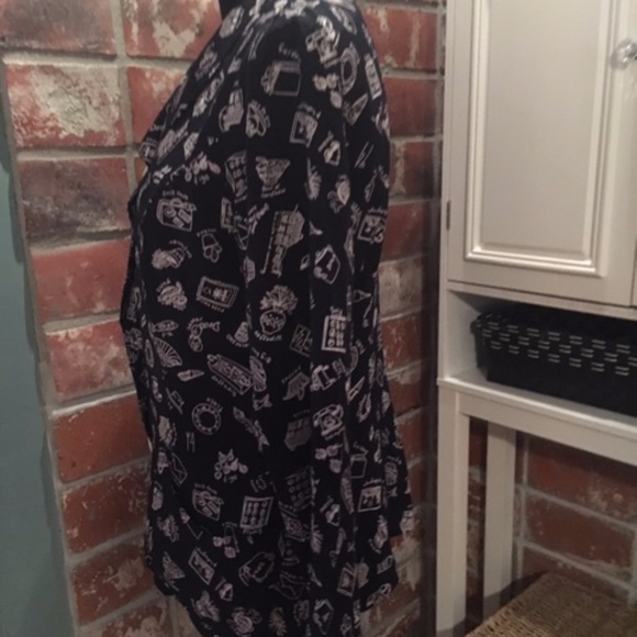 Vintage 90's LuLu Wear Patterned Shirt/Jacket - Picture 2 of 6